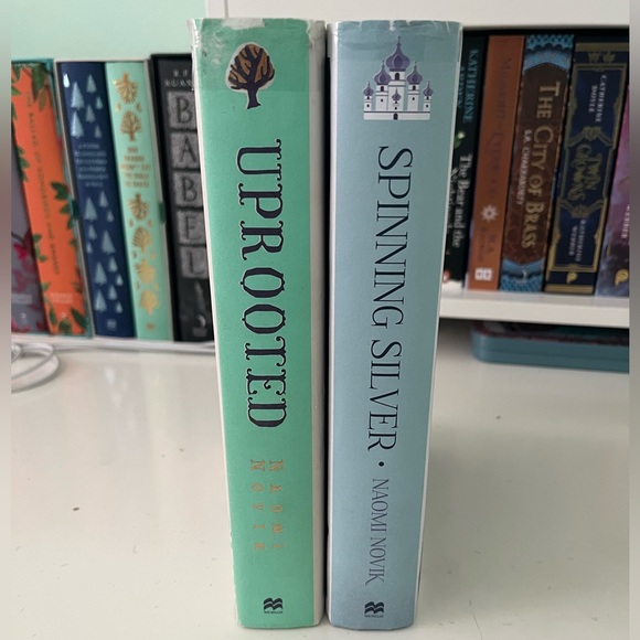 OOP UK Hardcovers of Uprooted and Spinning Silver by Naomi Novik - Picture 3 of 9